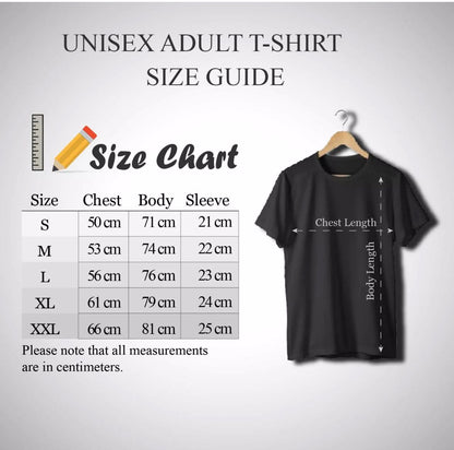 Unisex Adults Heavy Cotton T-Shirt – Comfortable, Durable, Classic Fit Tee for Everyday Wear