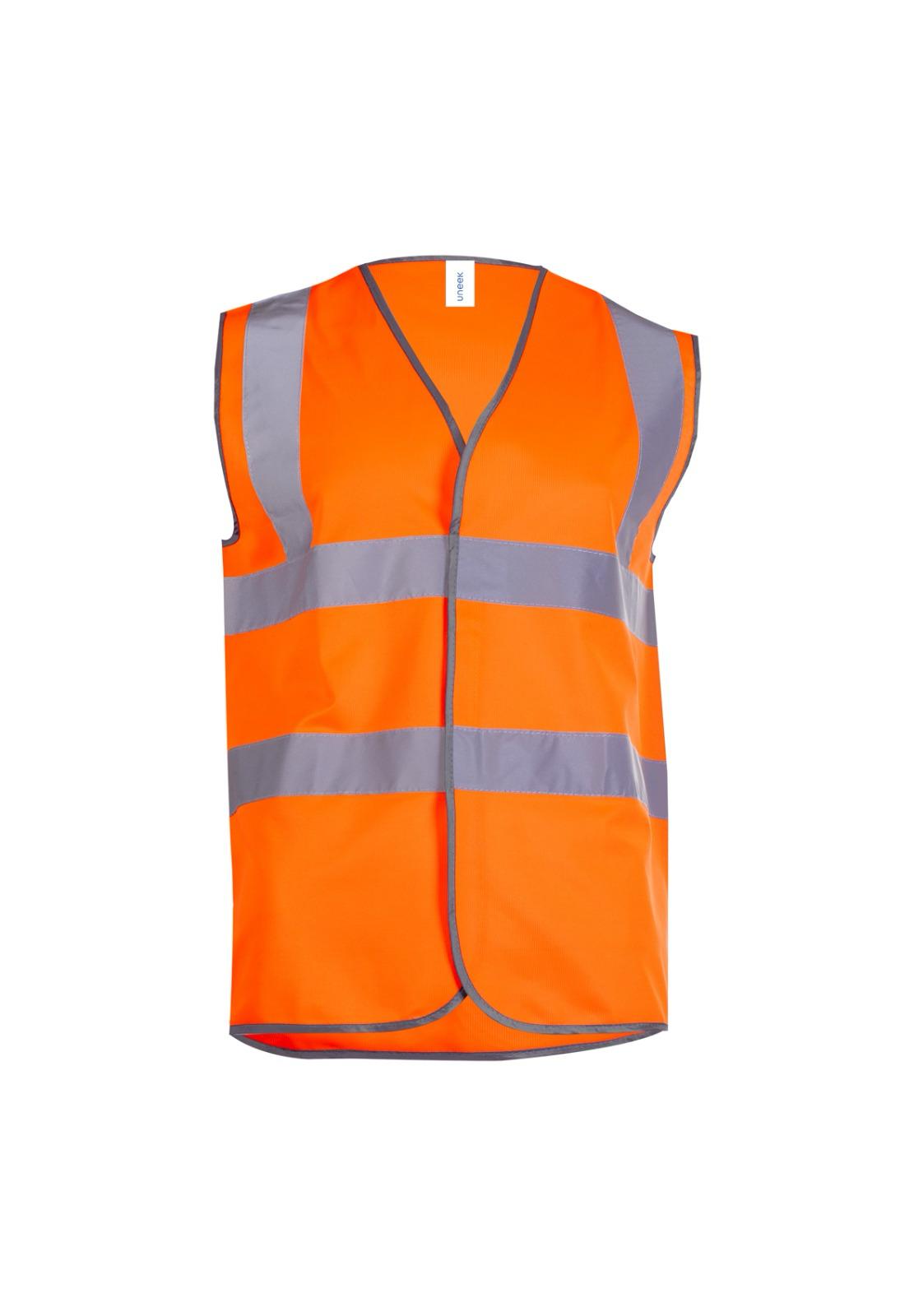 PLAIN Hi Vis Sleeveless Safety Waist Coat