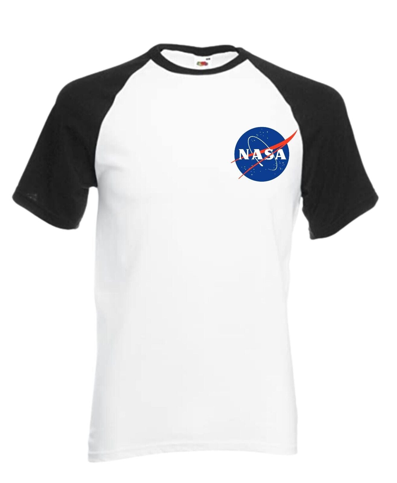 T Shirt NASA Baseball White