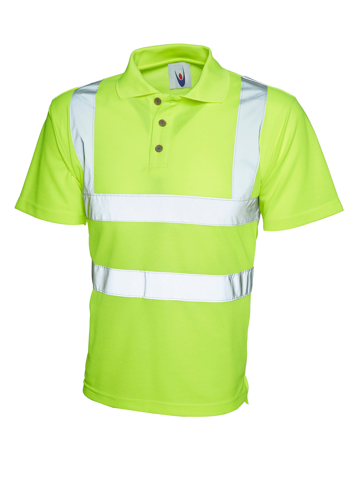 Hi-Viz Polo Shirt PERSONALISED CUSTOM PRINTED