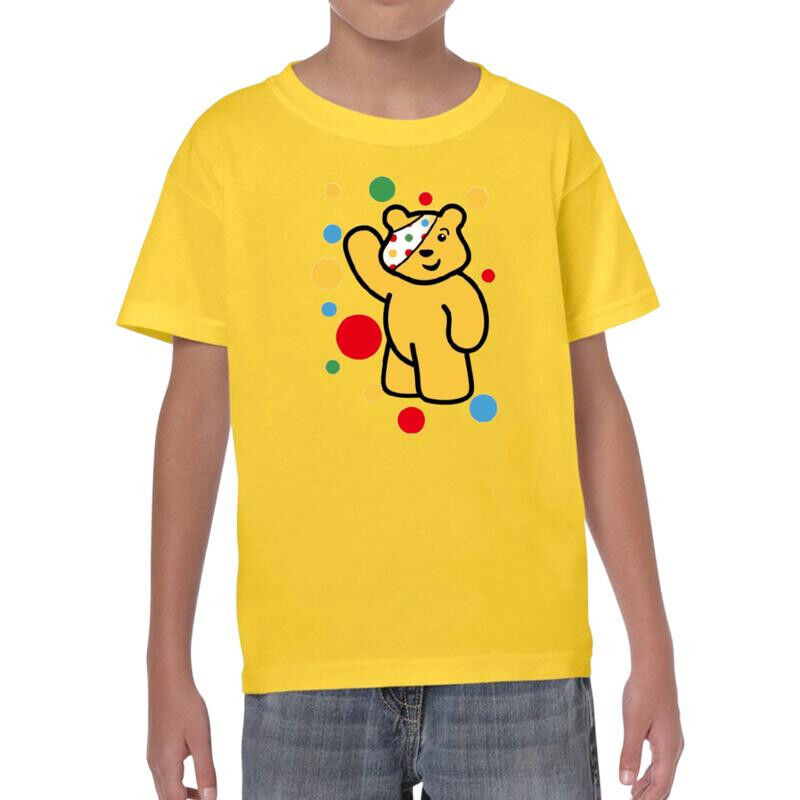 T Shirt Children In Need Kids Boys Girls