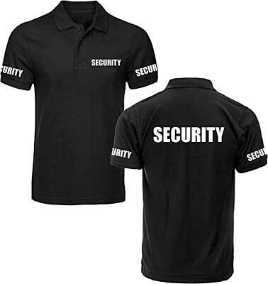 Personalised Security Polo T shirt