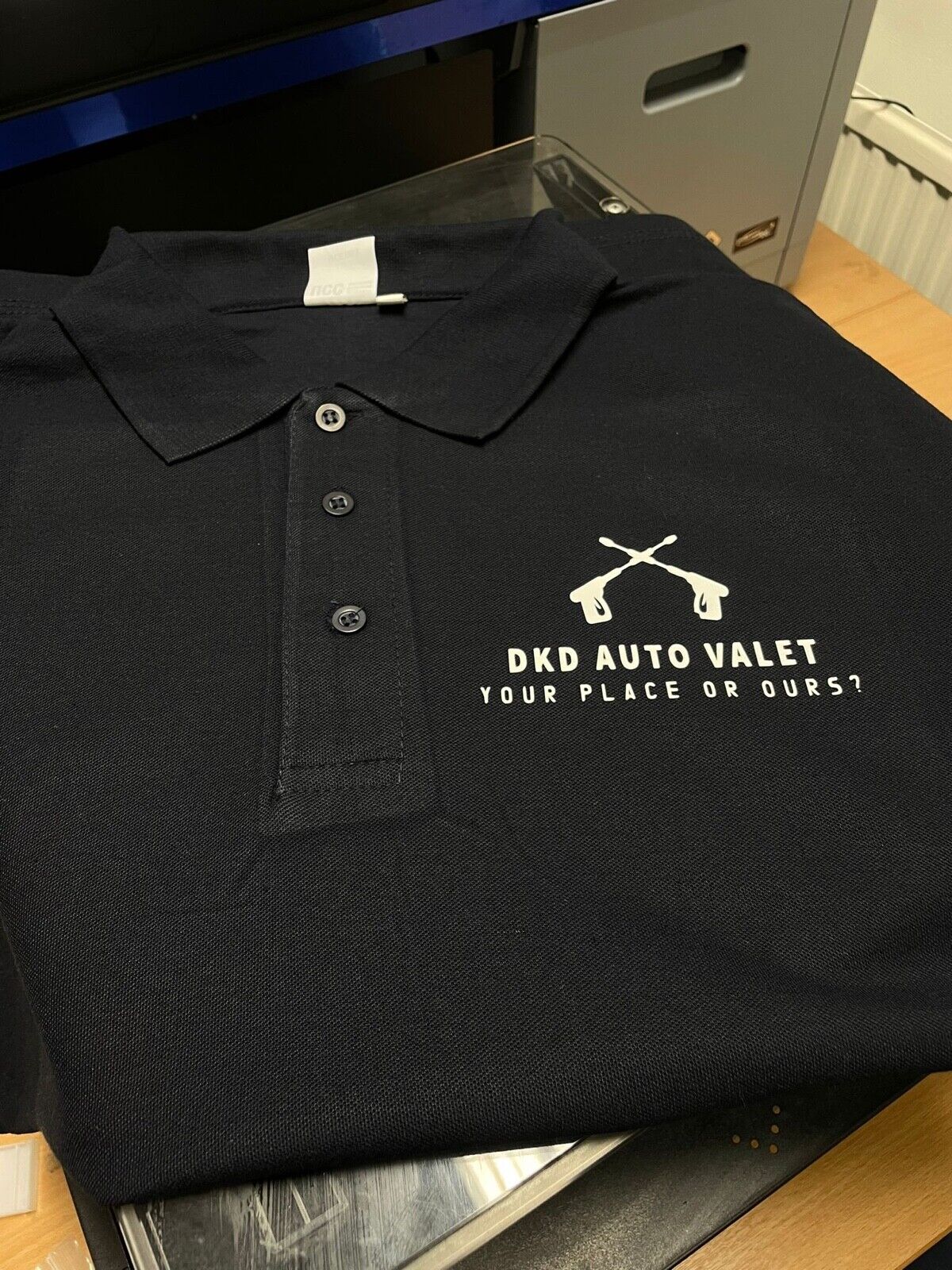 Personalised Polo Shirt – Custom Printed Polo with Your Logo or Design